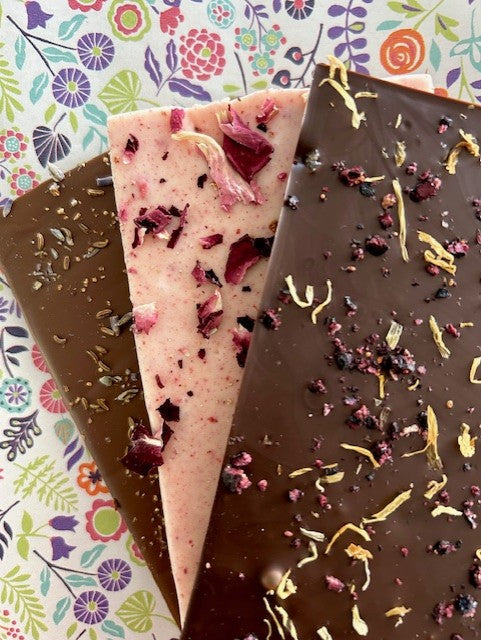 Mother’s Day Floral 3-Set Chocolate Bars 