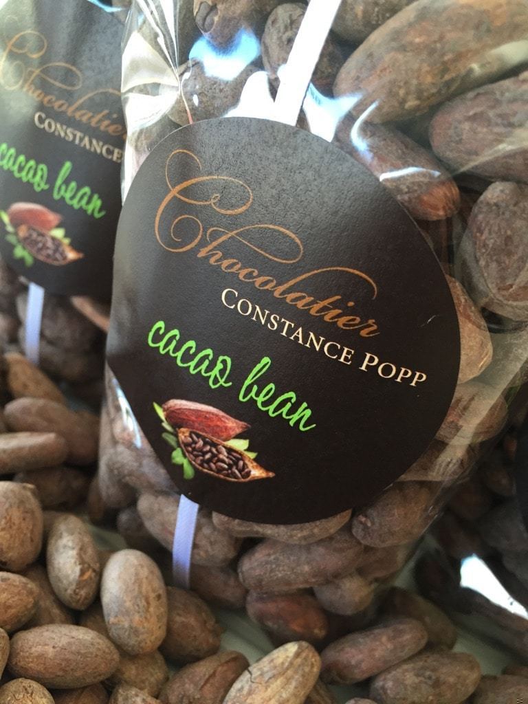 Chocolatier Constance Popp our own Criollo 'Cacao Beans'