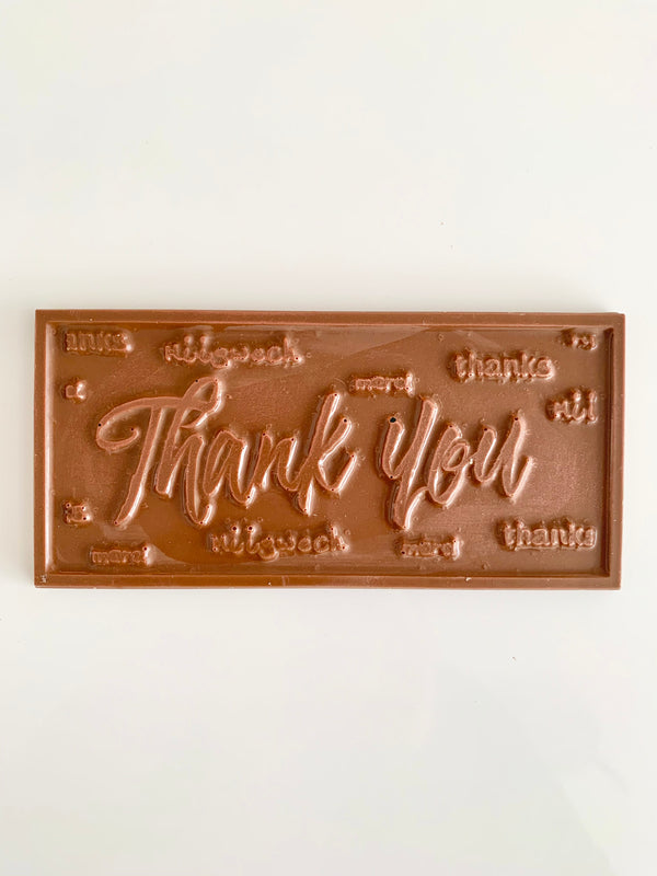 “Thank You” Chocolate Bar
